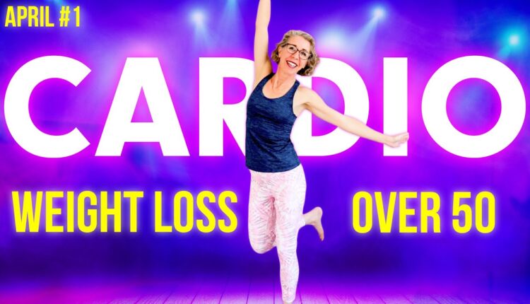 CARDIO Workout to LOSE WEIGHT - Fun, Simple & NO Jumping! 🌷 APRIL Day 1