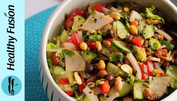 Healthy Protein Salad - Weight loss Friendly By Healthy Food Fusion