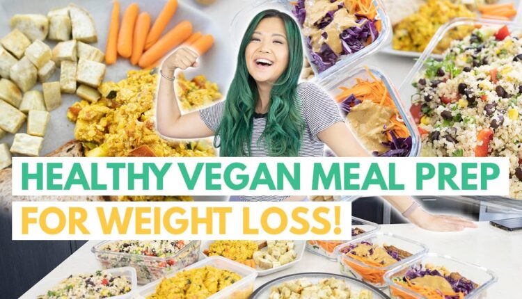 LOW CALORIE HIGH PROTEIN VEGAN MEAL PREP (Vegan Meal Prep For Weight Loss)