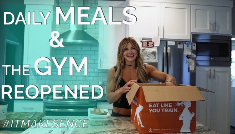 BROOKE ENCE VLOGS | The Gym is Back Open!!! Daily Meals Explained and A Surprise at The Lumber Yard?