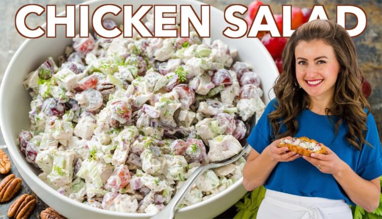 Fancy Chicken Salad Recipe - How To Make Chicken Salad