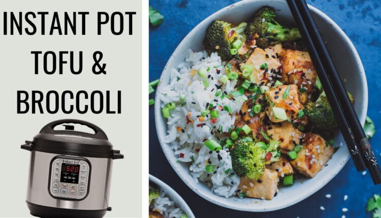 TAKEOUT-STYLE TOFU AND BROCCOLI | vegan Instant Pot recipe
