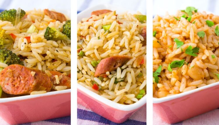 3 Healthy Rice Recipes For Weight Loss | Rice Recipes Easy
