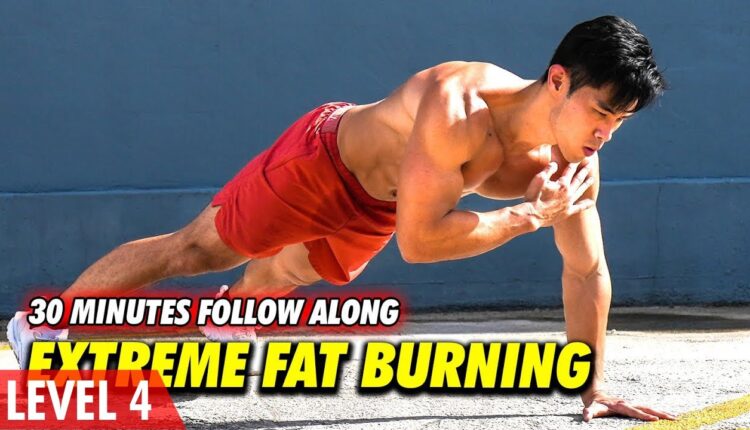30 Minutes Guided Intense Home Workout (Level 4)