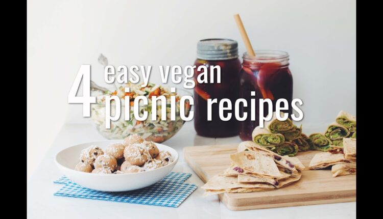 4 easy vegan picnic recipes | hot for food