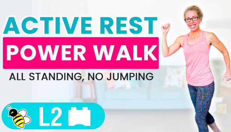 Active Rest Day, 10 minute POWER WALK workout | Pahla B Fitness
