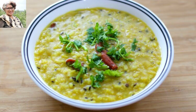 Dinner In 10 Minutes - Healthy Moong Dal Khichdi For Weight Loss - Skinny Recipes