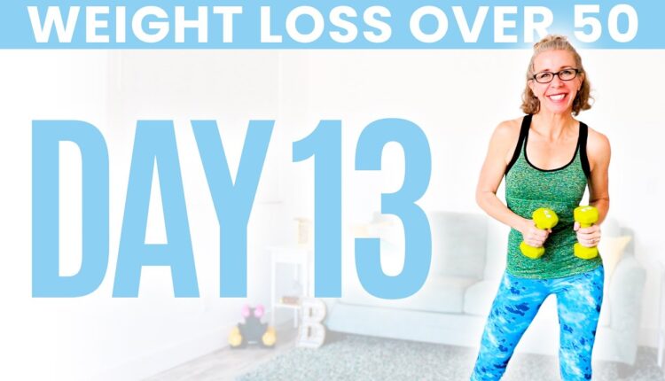 Day THIRTEEN - Weight Loss for Women over 50 😅 31 Day Workout Challenge