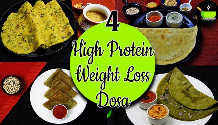 4 High Protein Breakfast For Weight Loss | Thyroid / PCOS Diet Recipes To Lose Weight