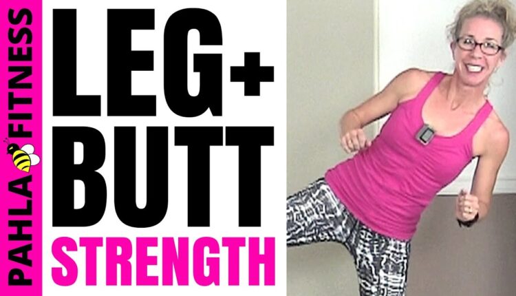 15 Minute LEG + BUTT Lower Body Strength HIIT Workout | All Standing, Build BALANCE + TONE Thighs