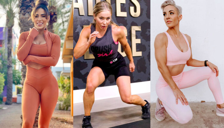 Female personal trainers working out to debunk commong fitness myths