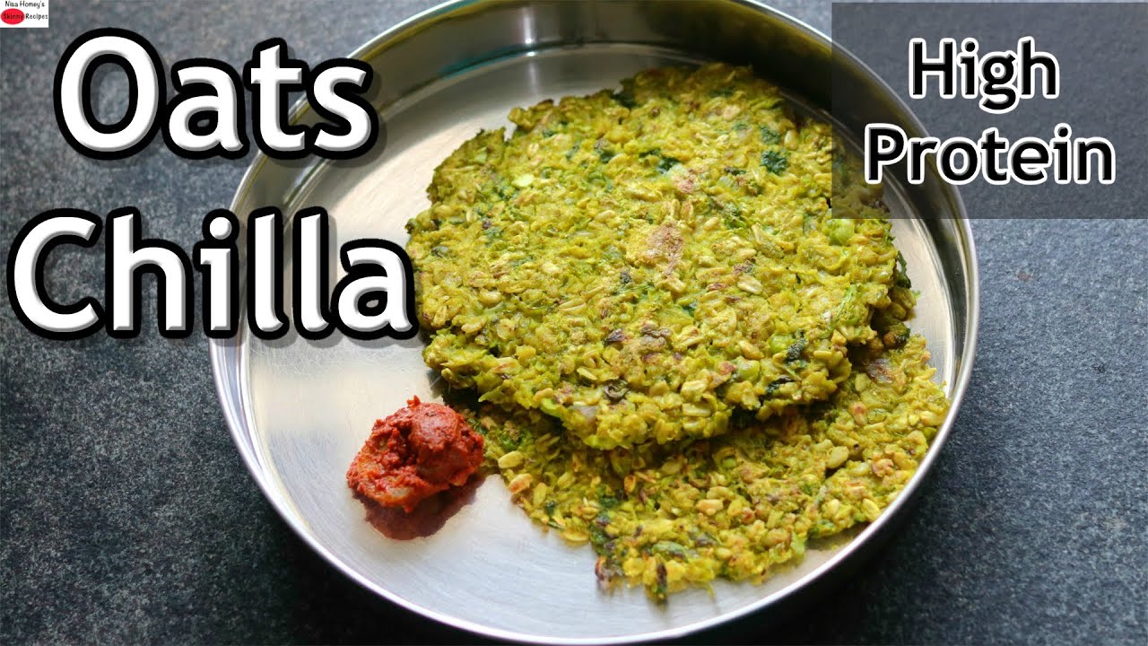 High Protein Oats Chilla Thyroid /PCOS Weight Loss Oats Recipe For
