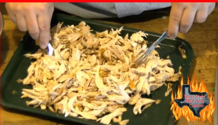 How To Make Shredded Chicken For Enchiladas, Tacos, or Chicken Salad Recipes