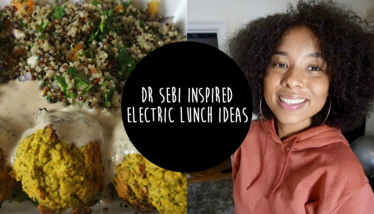 DR SEBI INSPIRED VEGAN RECIPES | 5 ELECTRIC LUNCH IDEAS