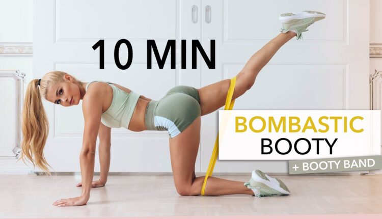 10 MIN BOMBASTIC BOOTY - activate your butt muscles & make them grow I Pamela Reif