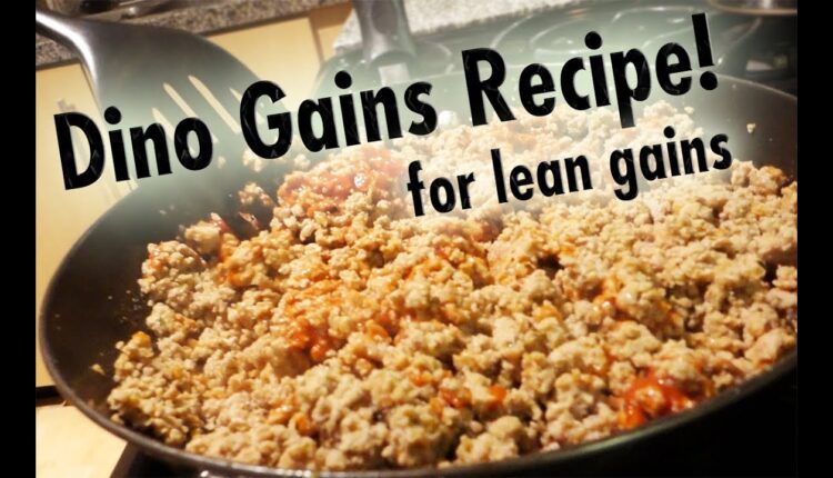 Dino Gains Recipe for Lean Gains!