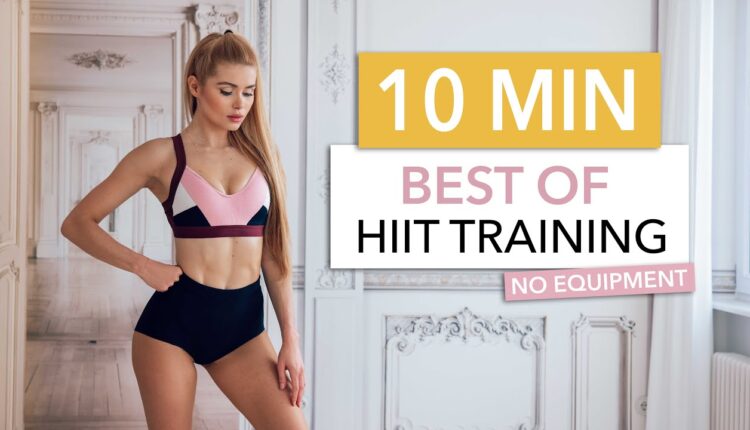 10 MIN BEST OF HIIT - a compilation of the best parts of my HIIT workouts - INTENSE I Pamela Reif